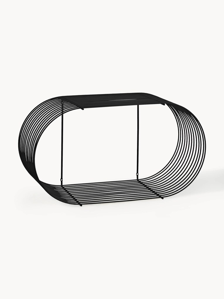 Metalen wandrek Curva, B 61 cm