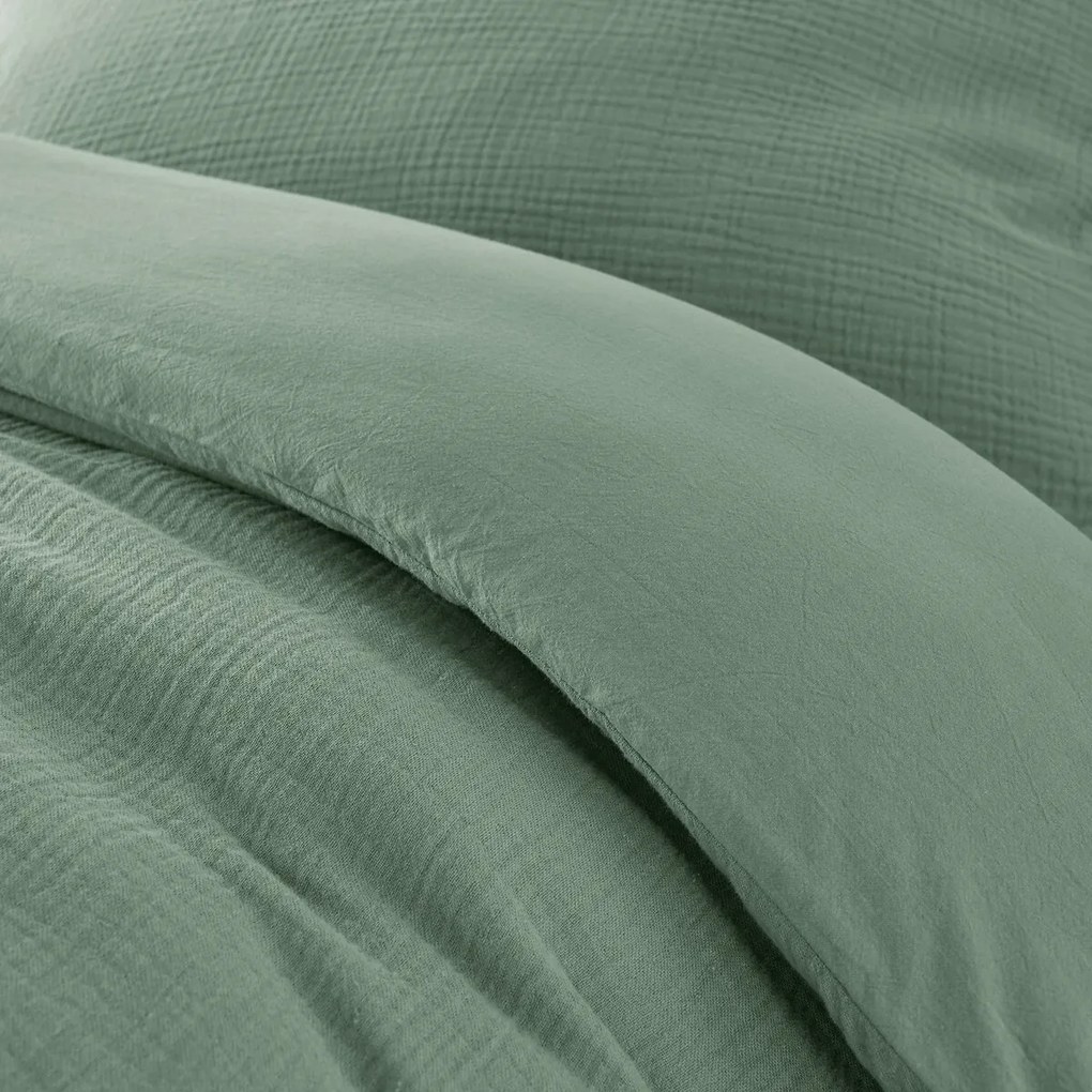 Kinderdekbedovertrek in gaas/gewassen katoen, Kumco