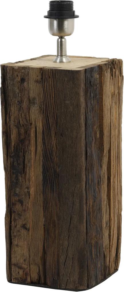 Lampvoet 15x15x42 cm RODEO hout
