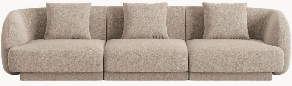 Chenille bank Tulum (4-zits), B 255 cm
