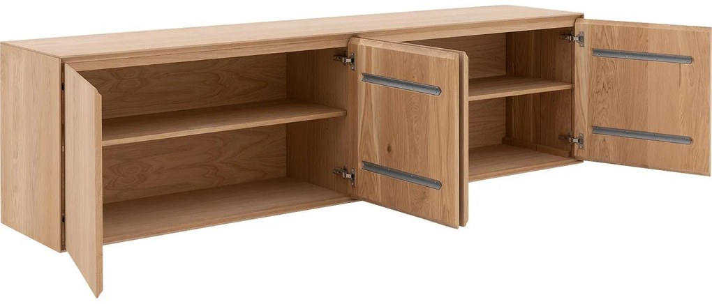 Goossens Excellent Dressoir Vic, 4 deuren, hangend 226 cm breed