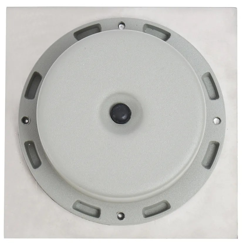 Set van 6 grondspots aluminium vierkant incl. LED IP65 solar - Terry