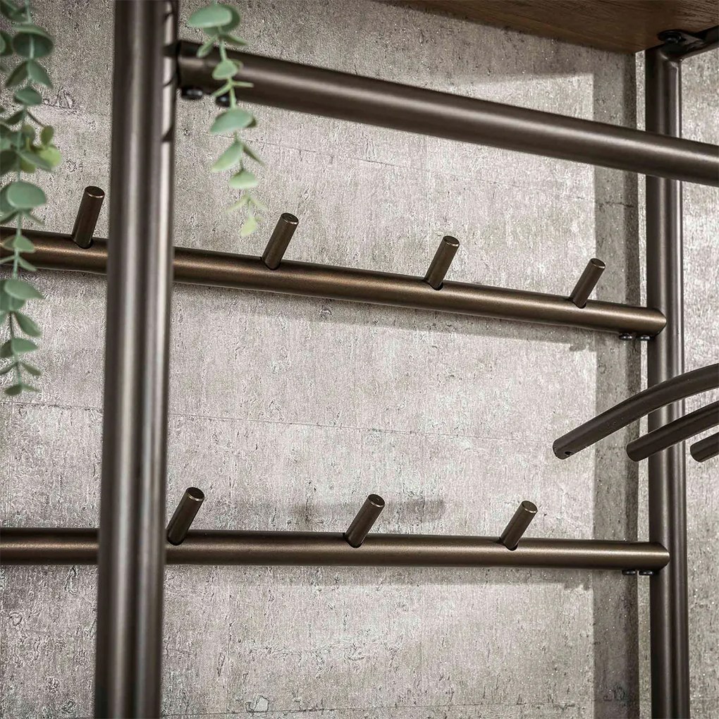 Garderobemeubel Met Hangrek En Plank