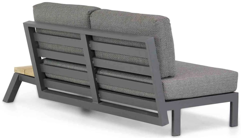 4 Seasons Outdoor Empire/Seaside Platform Loungeset Aluminium Grijs 5-delig