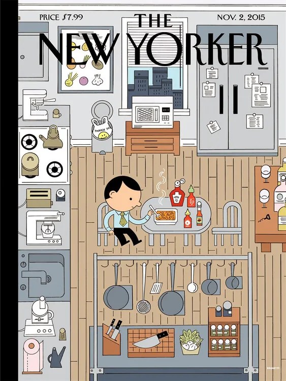 Ilustratie The NY Magazine Cover 188