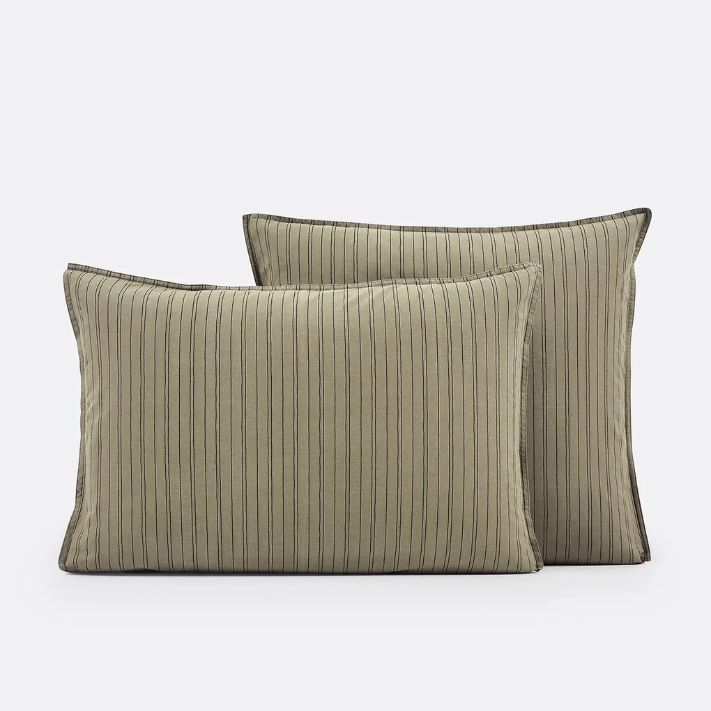 Kussensloop in gewassen katoen, Monille