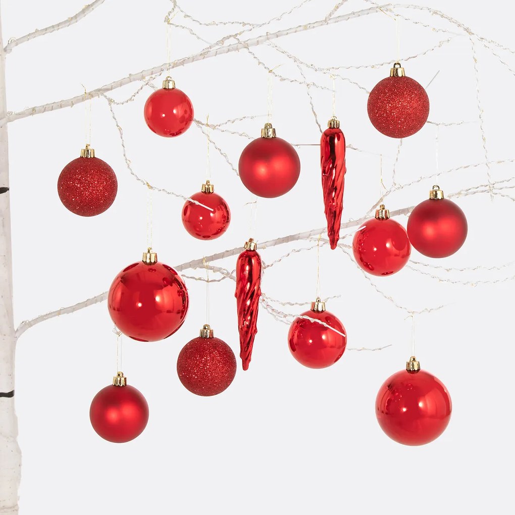 Set van 33 Kerstboom versieringen, Caspar