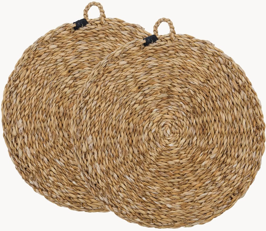 Handgemaakte placemats Naba, 2-delig