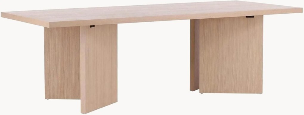 Eettafel Bassholmen met houtlook, 240 x 100 cm