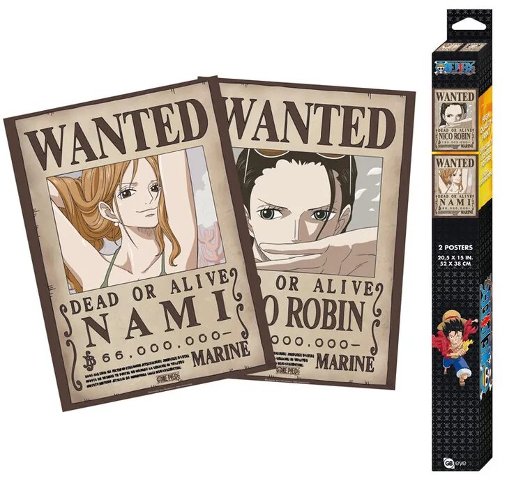 Cadeauset One Piece - Nami & Robin