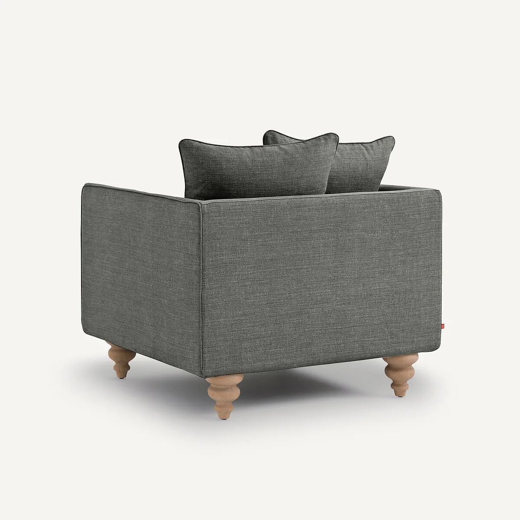 Fauteuil katoen/linnen, Lazare