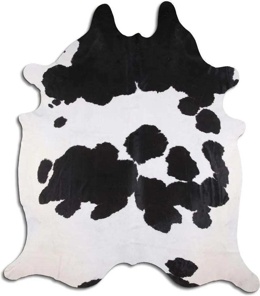 Dutch by Design | Koeienhuid Capricia lengte 250 cm x breedte 200 cm zwart, wit koeienhuiden koeienhuid vachten vloerkleden | NADUVI outlet
