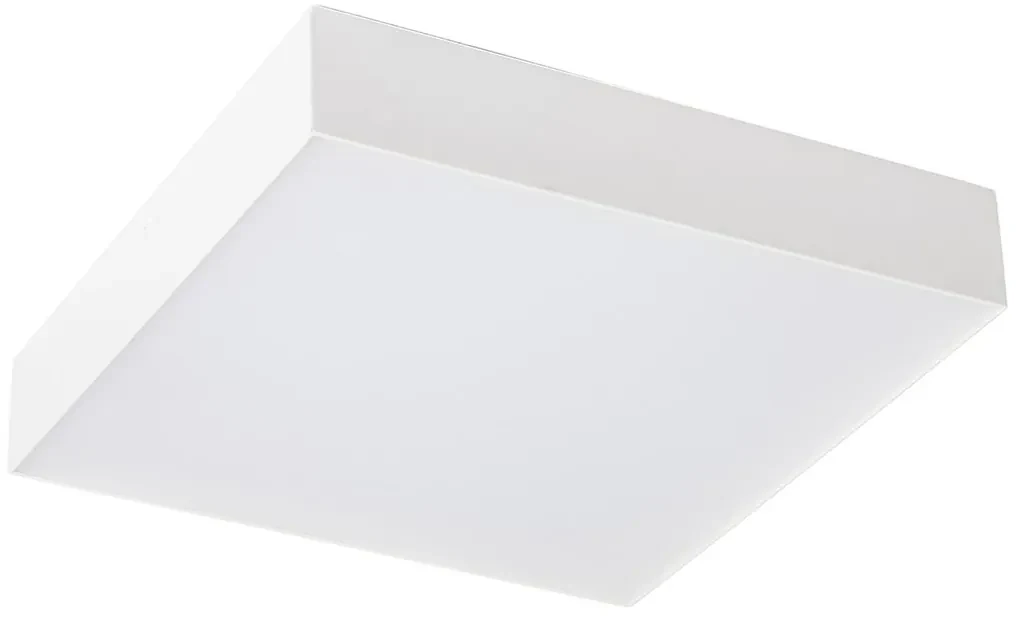 Sapho Risa vierkante plafondlamp 30x30cm wit