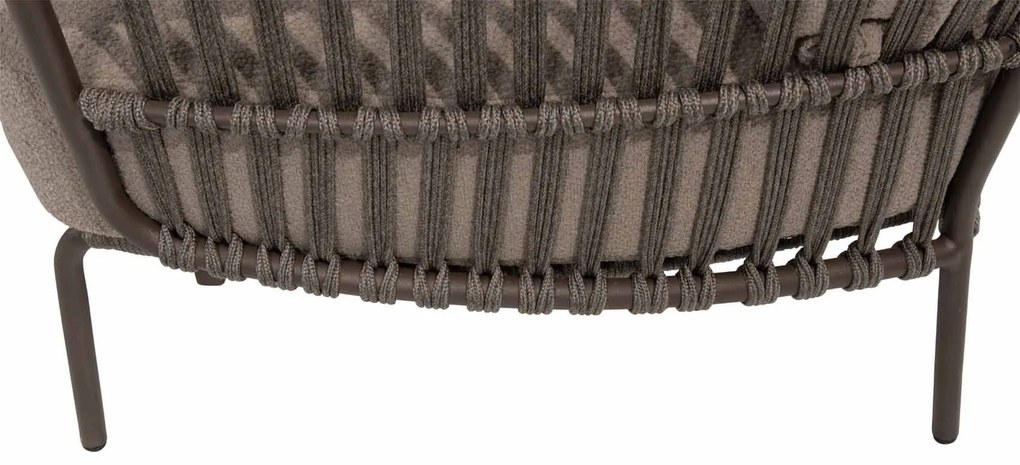 4 Seasons Outdoor Capalbio 3-zits loungebank terre SALE Loungebank   bruin weerbestendig
