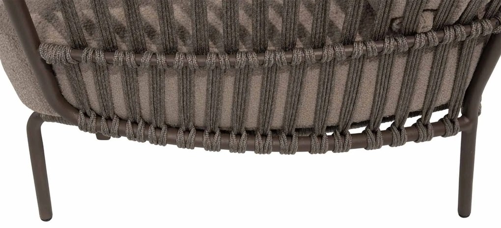 4 Seasons Outdoor Capalbio loungeset terre Loungeset bruin weerbestendig