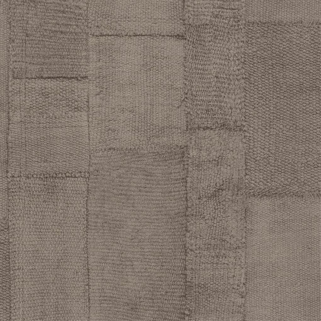 Rivièra Maison - RM Wallpaper Rustic Rough Linen taupe - Kleur: bruin