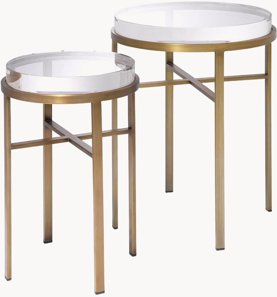 Bijzettafels Hoxton, 2-delig