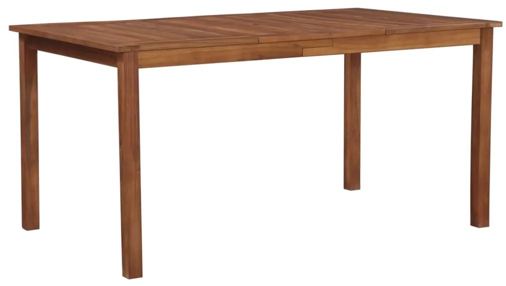 vidaXL Tuintafel 150x90x74 cm massief acaciahout