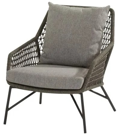 4 Seasons Outdoor Babilonia Living Chair  Loungestoel    taupe weerbestendig