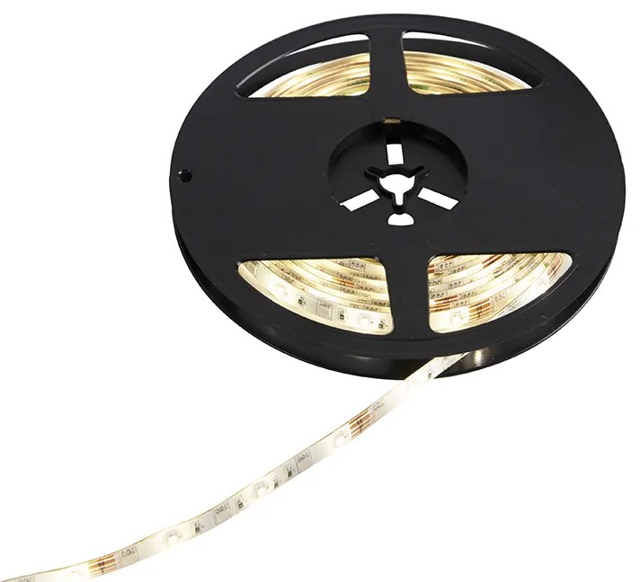 Smart LED strip RGBW 5 meter 24W incl. driver