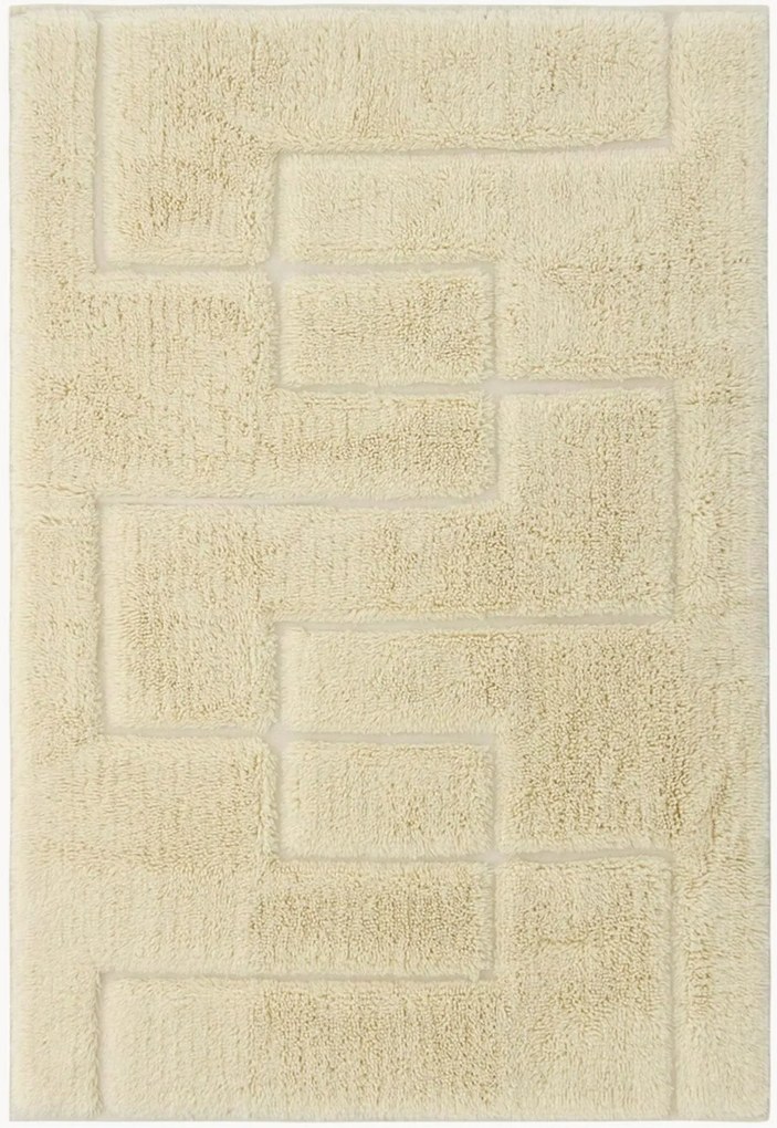 Handgemaakt wollen vloerkleed Banavara