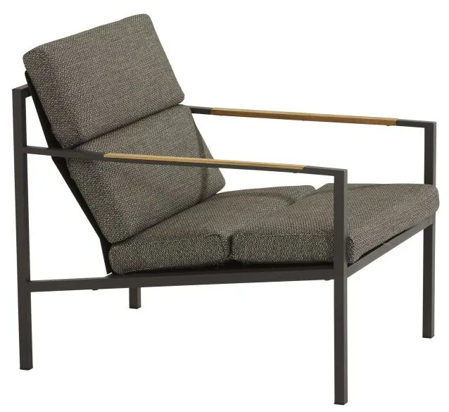 4 Seasons Outdoor Trentino Living Chair  Loungestoel    houtkleur weerbestendig