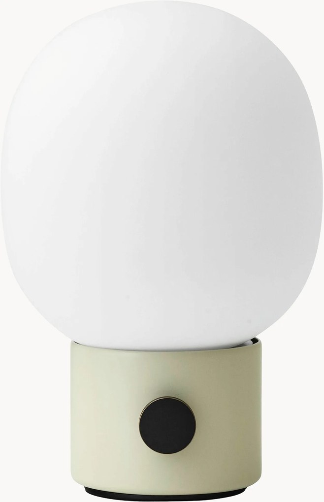 Kleine draagbare tafellamp JWDA, H 22 cm