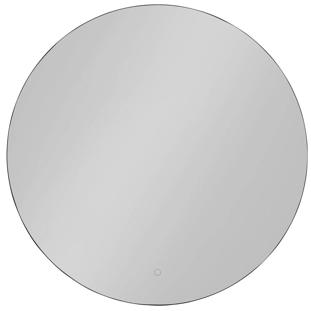 Saqu Circular ronde spiegel met LED verlichting en anti-condens Ø80cm