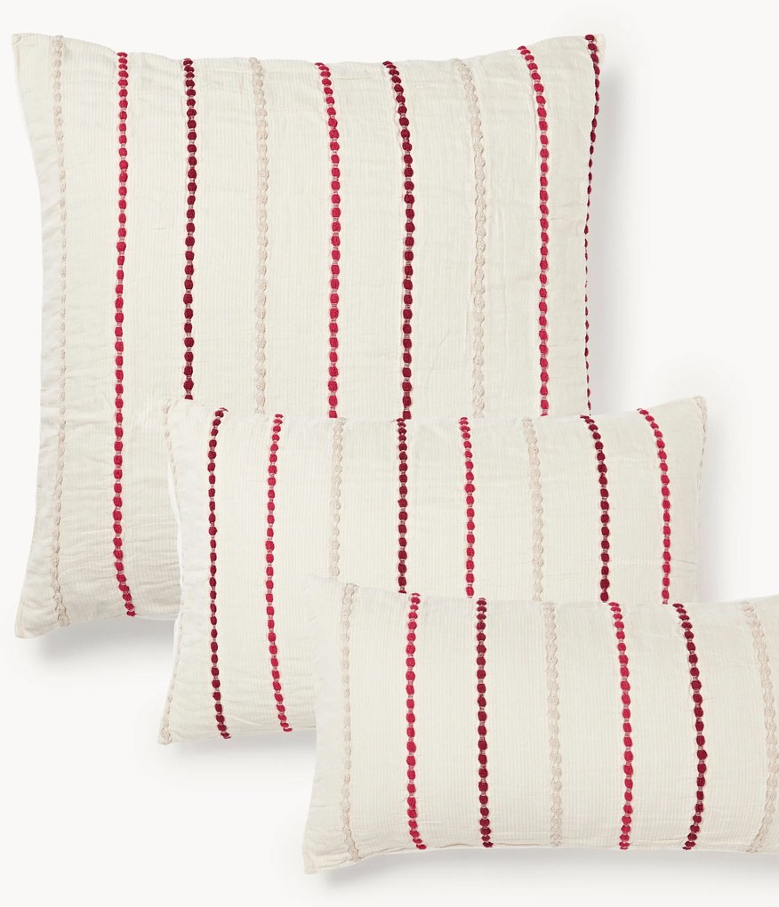 Katoenen perkal kussensloop Arabella