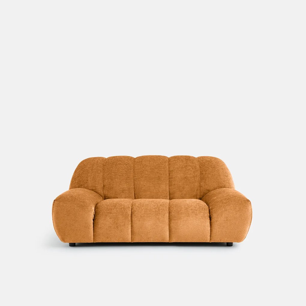 2-zits bank van dik fluweel Nuria