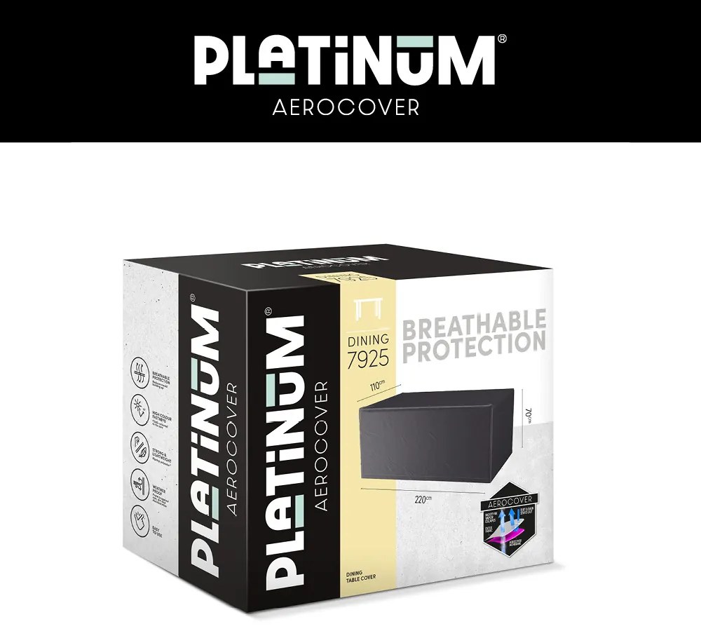 Platinum AeroCover Tuintafelhoes 220x110xH70