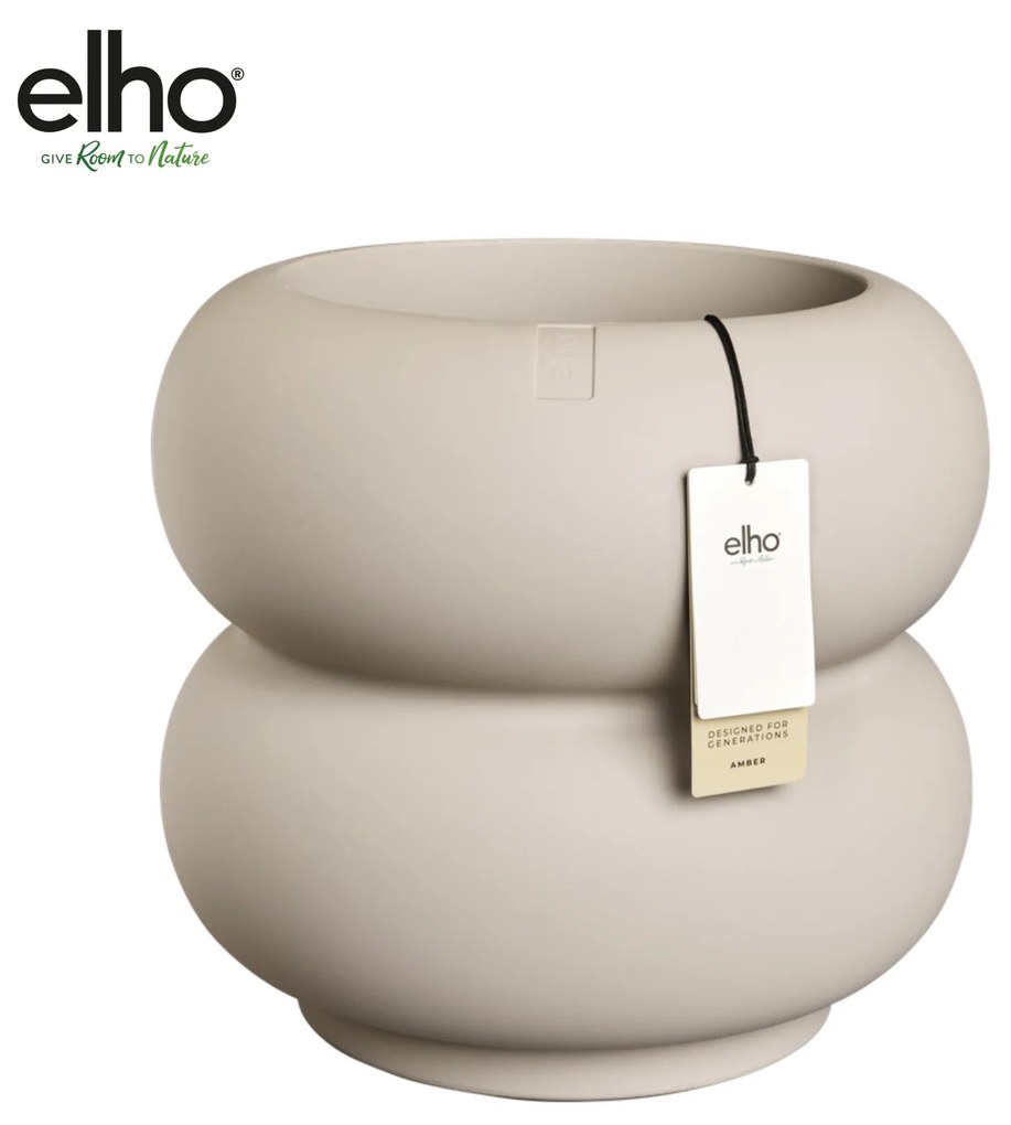 Pot Elho Amber Roll Beige