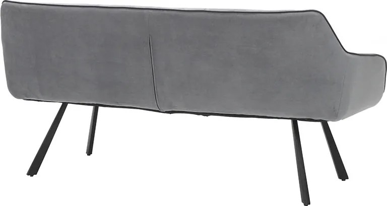 Eetkamerbank - Jazz - Stof Velours antraciet
