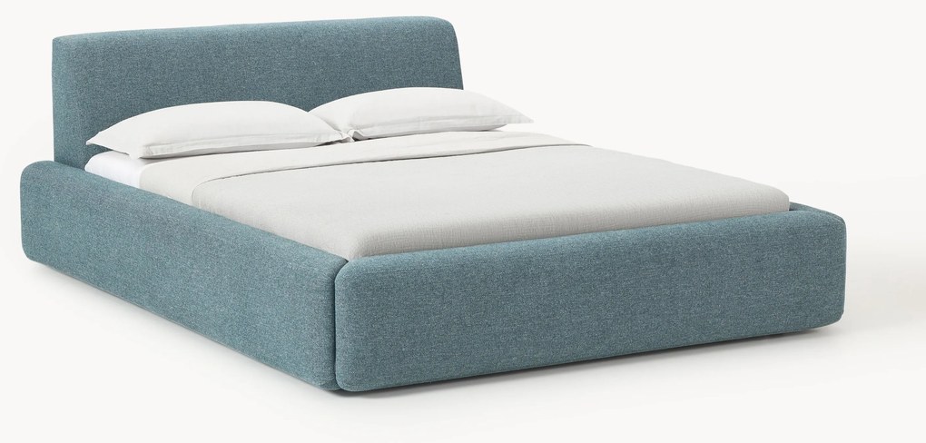 Gestoffeerd bed Melva met opbergruimte