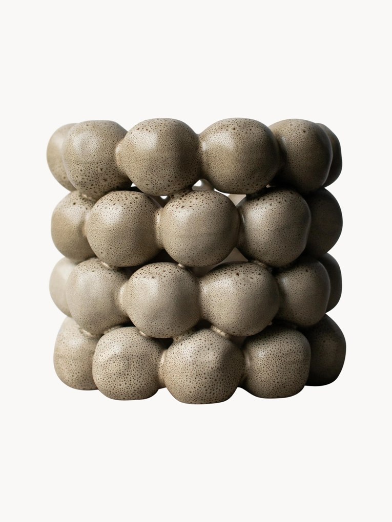 Design kaarshouder Bright van keramiek