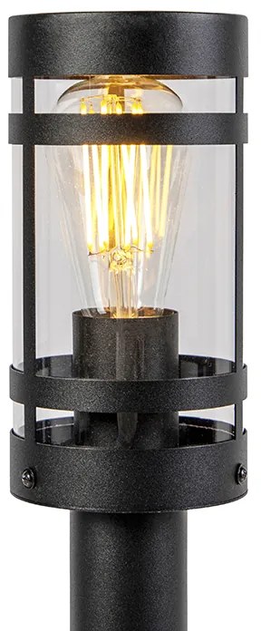 Moderne buitenlamp zwart 80 cm IP44 - Gleam E27 IP44 Buitenverlichting