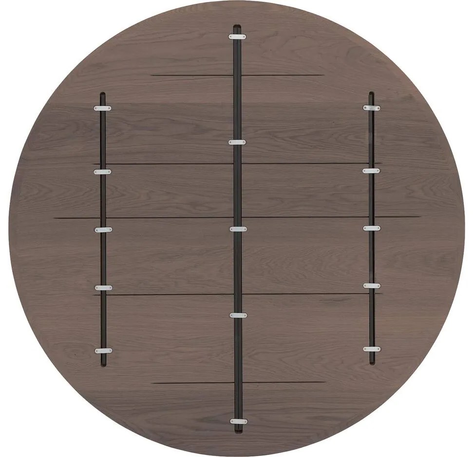 Goossens Excellent Eettafel Uniek, Rond 120 x 120 cm