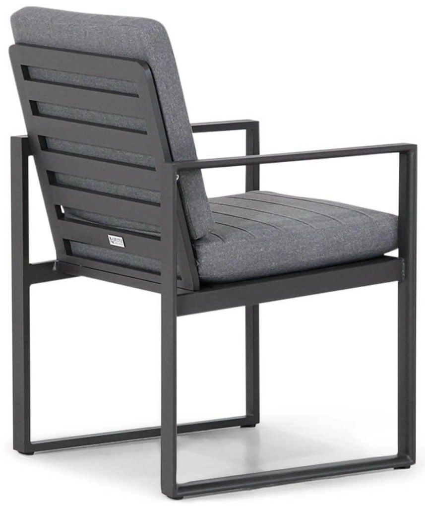 Tuinset 6 personen 260 cm Aluminium Grijs Santika Furniture Santika