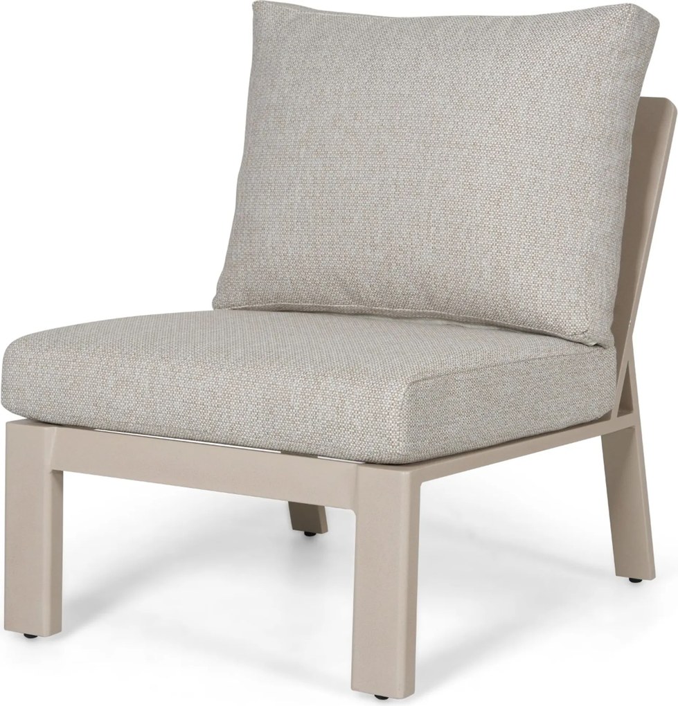 Hoek loungeset 6 personen Aluminium Zand/Beige  Lifestyle Garden Furniture Melone