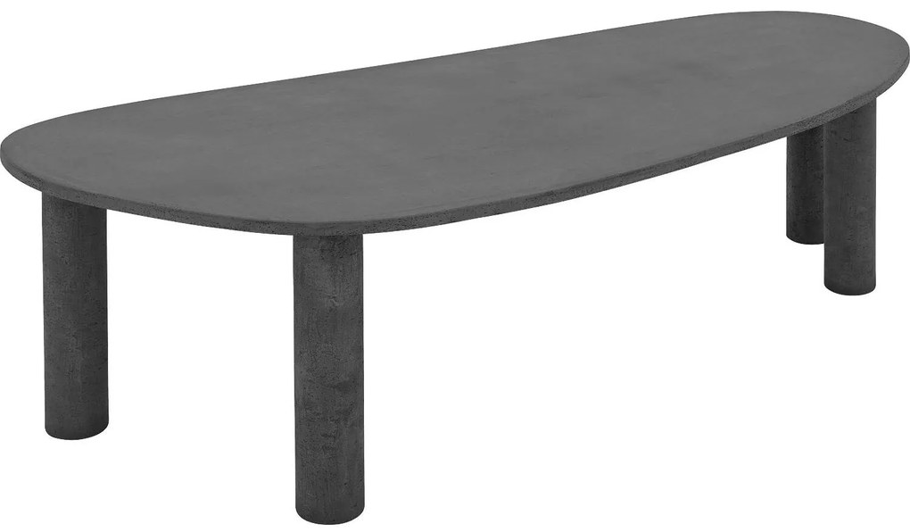 Goossens Eettafel Stone, Organisch 270 x 120 cm