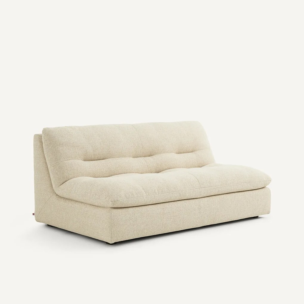 3-zits modulaire bank, badstof, GIULIANO