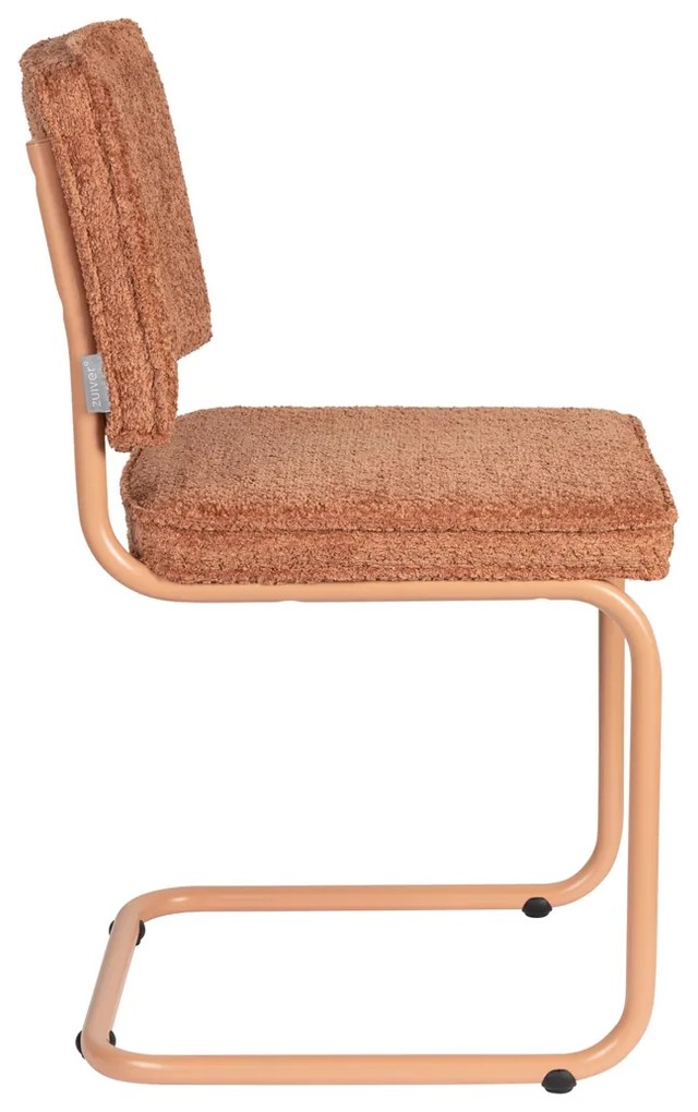 Zuiver Ridge Soft Retro Design Stoel Teddy Terra