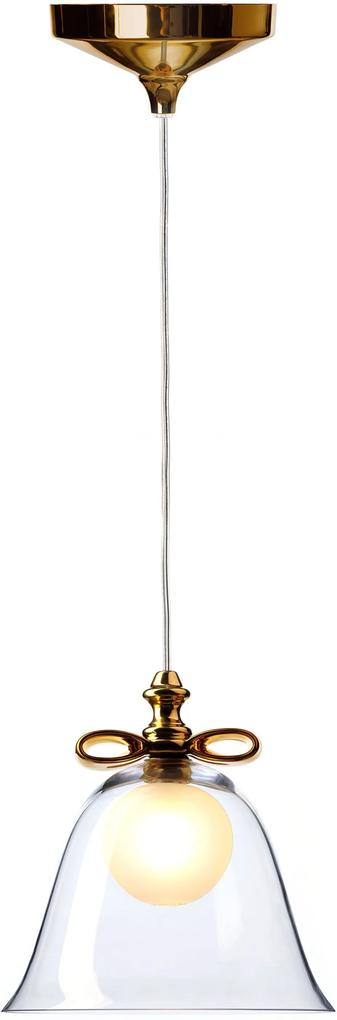 Moooi Bell hanglamp goud/transparant medium