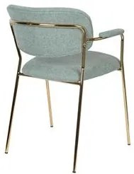 House of Rebels Eetkamerstoel - Roos - Goud/Lichtgroen - House of Rebels