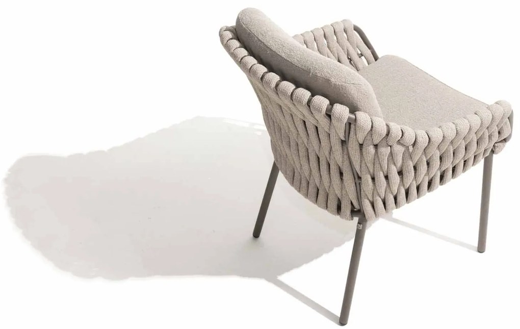 4 Seasons Outdoor Montera tuinstoel terre  Tuinstoel    bruin weerbestendig