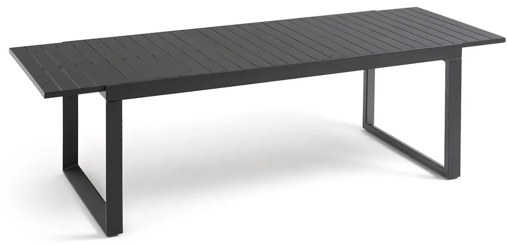 Tuintafel met verlengstuk in aluminium, Zory