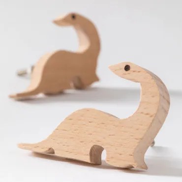 Set Van 2 Beukenhouten Knoppen Cullilargo Kids Bruin – Natuurlijk Hout - Sklum