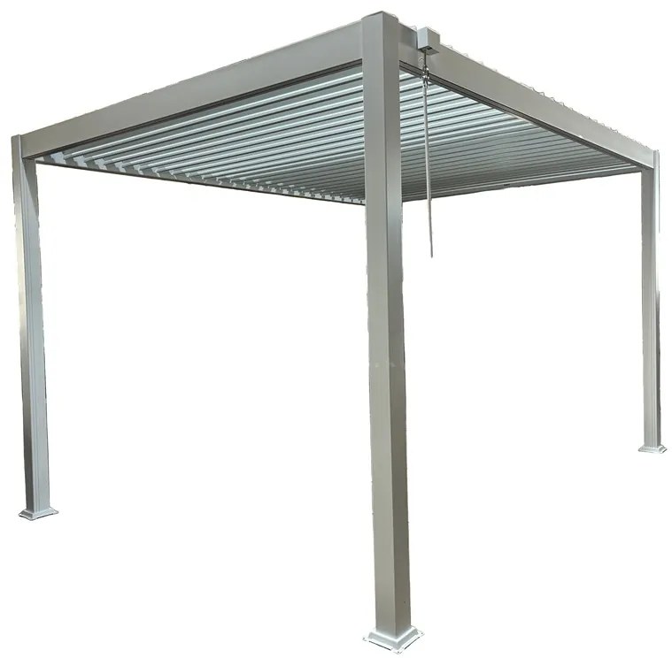 Lagos 3x4 Garden Point vrijstaande terraspergola wit