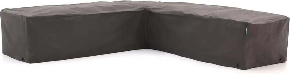 Tuinmeubelhoes geschikt voor Hoek loungeset | Kees Smit  | Kunststof | Grijs - Antraciet | 215x85cm | Kees Smit Tuinmeubelen