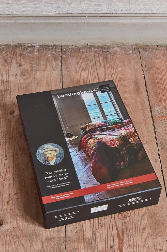 Van Gogh Gladioli Dekbedovertrek Dark Red – Bij Swiss Sense
